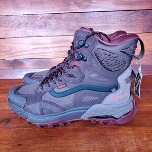 Vans Crestline MTE Hiking Boots Men 10‎ Chocolate Brown GORE-TEX Waterproof New